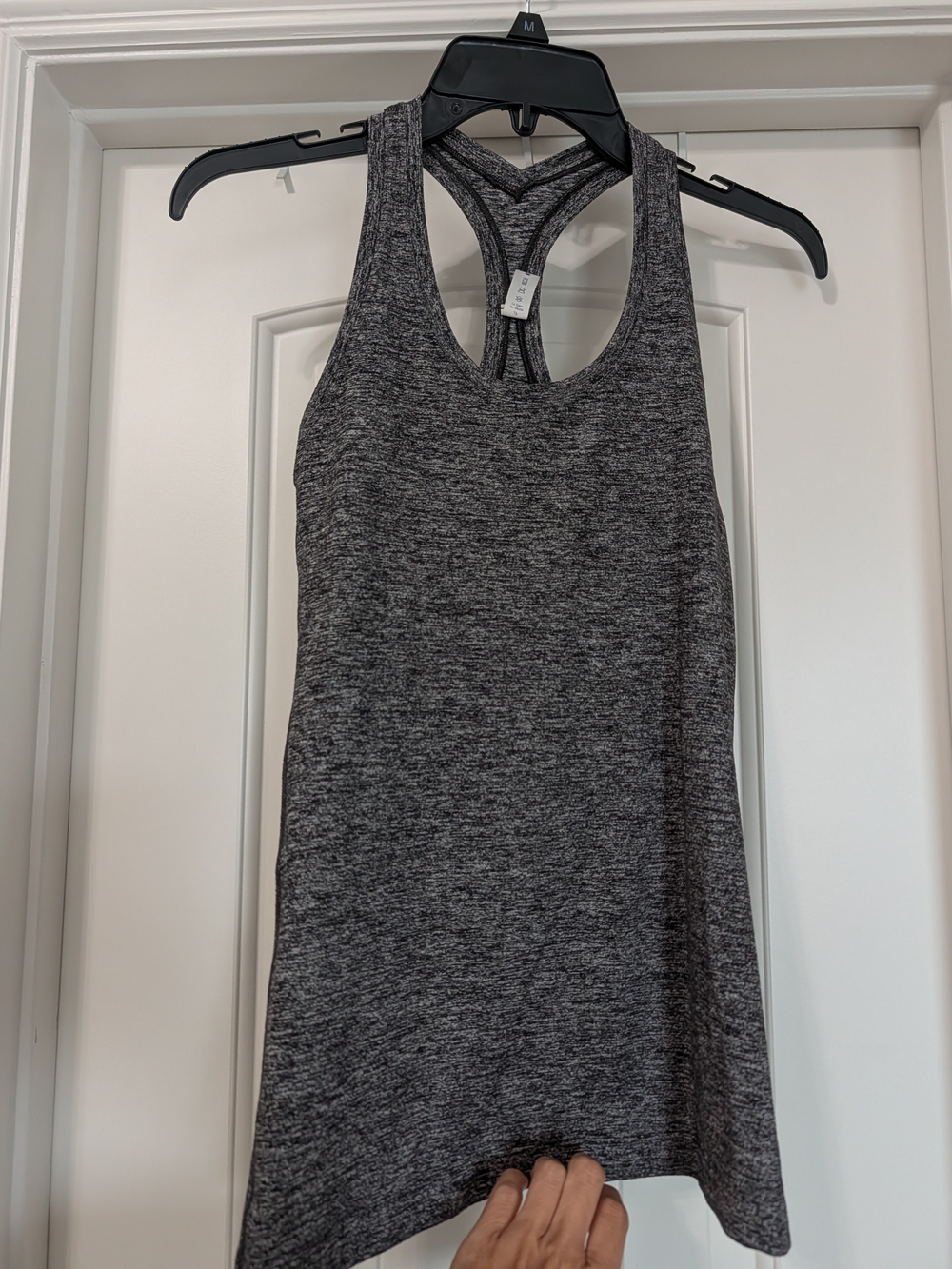 Lululemon Charcoal Space-Dye Racerback Tank